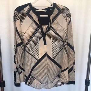 Twelfth Street by Cynthia Vincent 100% Silk Blouse